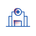 Icon of a building, representing a Qualified Treatment Center